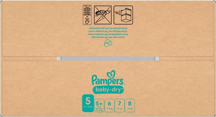 Produktbild Pampers Baby-Dry (Gr. 5, Monatsbox, 174 Stück)