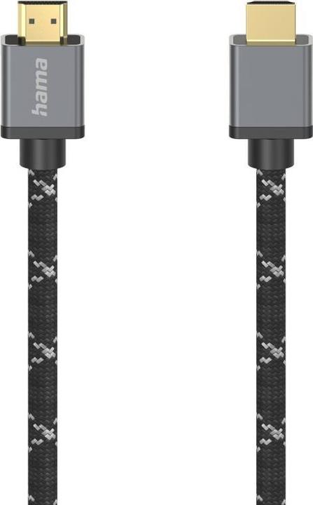 Immagine prodotto Hama Cavo HDMI™ ad altissima velocità, certificato, maschio-maschio, 8K, alluminio, 5,0 m (5 m, HDMI)