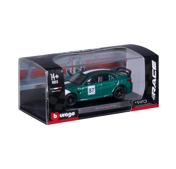Actual product image Burago 925726.006 - Bburago ALFA ROMEO GTA RACE LIVERY - 1:43 Race
