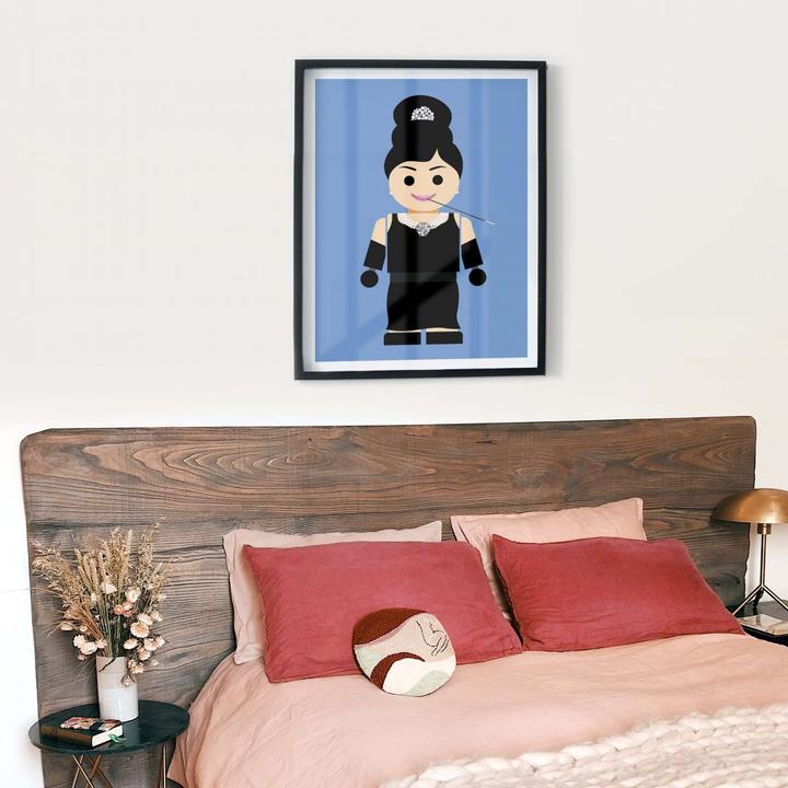 Immagine prodotto Trenddeko Giocattolo di Audrey Hepburn (80 x 100 cm)