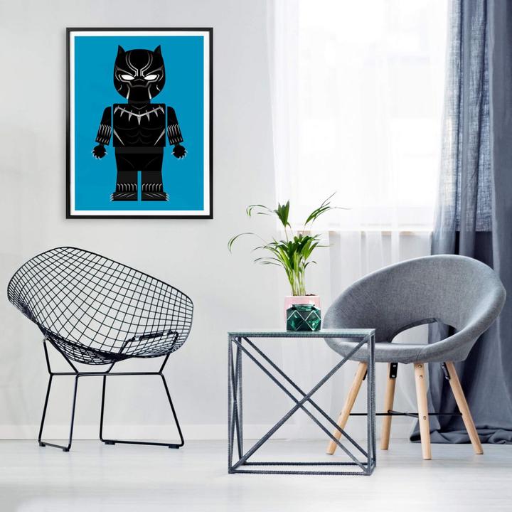 Produktbild Trenddeko Black Panther Spielzeug (30 x 40 cm)