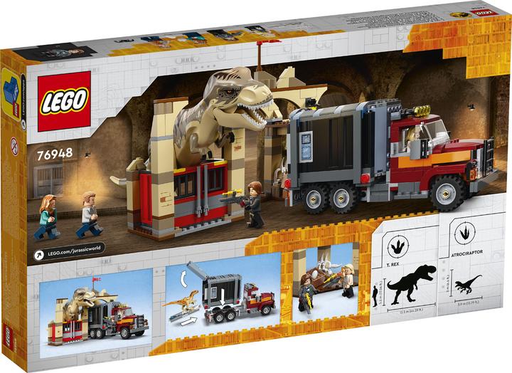 Produktbild LEGO T. Rex & Atrociraptor: Dinosaurier-Ausbruch (76948, LEGO Jurassic World)