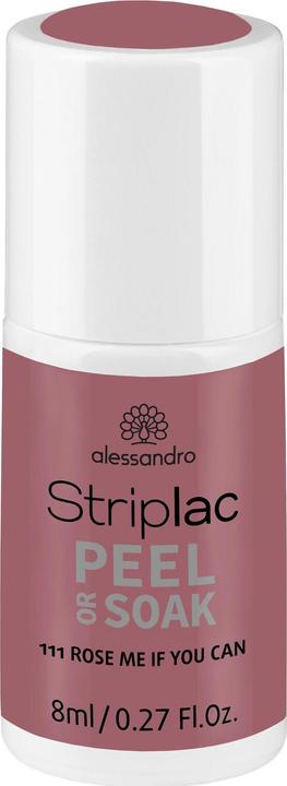 Alessandro Soak Rose me if you can (Rose me if you can, Abziehbarer Nagellack)