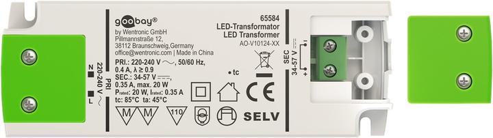 Produktbild Goobay LED-Konstantstrom-Trafo, 20 W