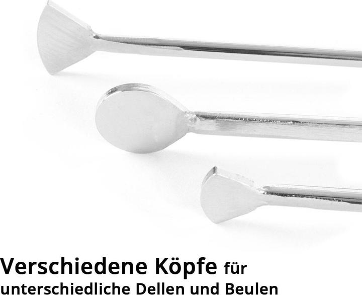 Produktbild Stahlwerk Ausbeulwerkzeug 8er Set Kfz Smart Repair Ausbeuleisen Ausbeulstangen