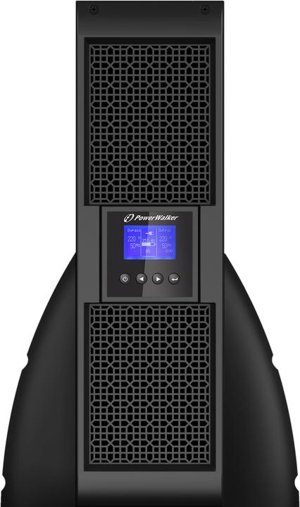 Actual product image Powerwalker VFI 6000 PRT HID 6000VA 5400W Online UPS Tower Rack Double Converter SNMP Slot HID (6000 VA, 5400 W, Online double converter UPS)