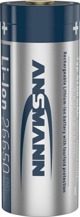 Produktbild Ansmann Type-C Rechargeable (1 Stk., 26650, 5100 mAh)