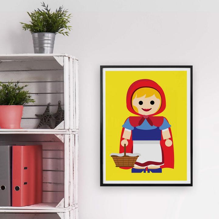 Actual product image Trenddeko Little Red Riding Hood Toy (50 x 60 cm)