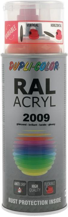 Dupli-Color Acryllack glänzend RAL 2009 verkehrsorange (Verkehrsorange, 0.40 l)