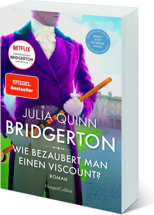 Produktbild Bridgerton - Wie bezaubert man einen Viscount? (Deutsch, Julia Quinn, 2021)