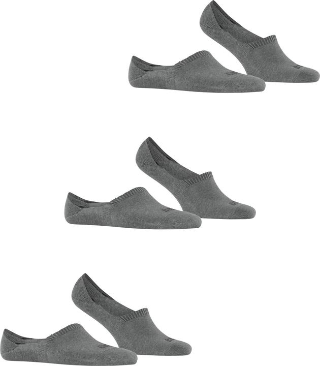 Actual product image Falke Step High Cut 3-Pack Men No Show Socks (47 - 50)