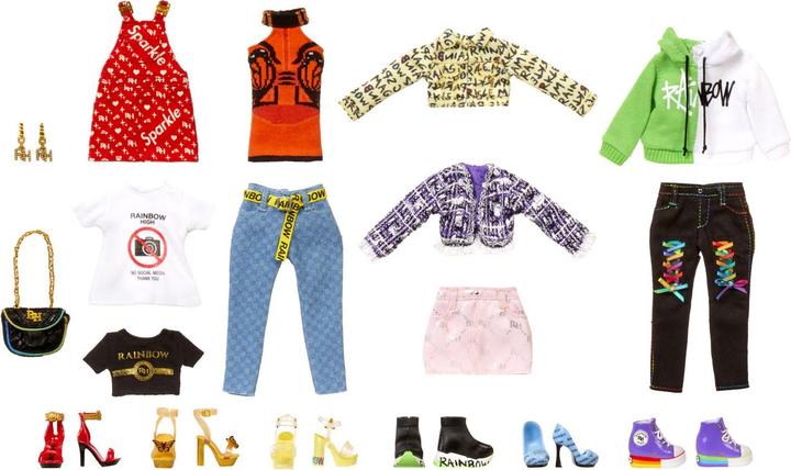 Actual product image Rainbow High Deluxe Fashion Closet