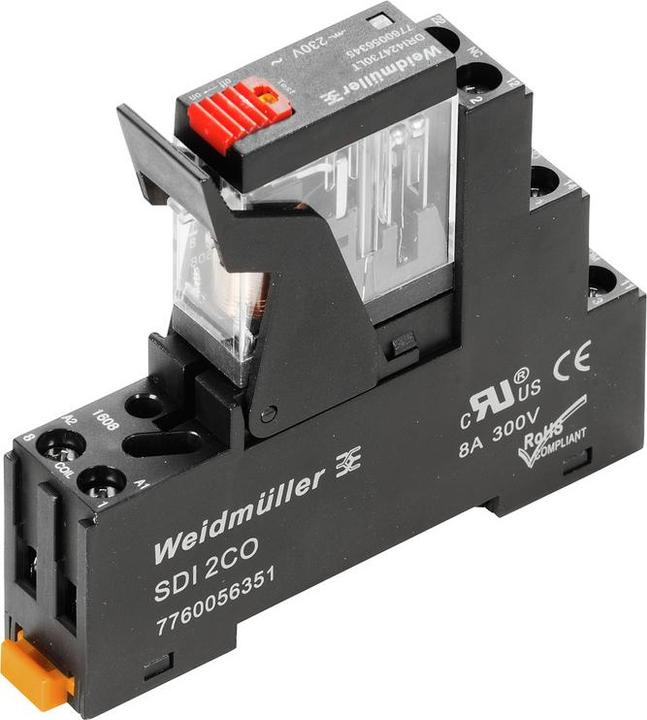 Produktbild Weidmüller Schaltrelais 184-253V/AC 1W IP20 2476800000