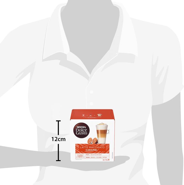 Produktbild Nescafé Dolce Gusto Latte Macchiato Caramel (16 x Port.)