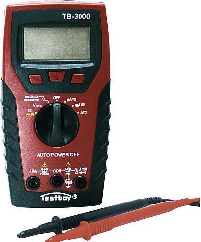 Actual product image Testboy Hand multimeter digital TB-300 (CAT IV 600V)