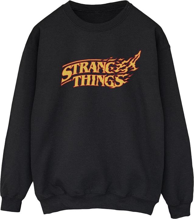 Actual product image Netflix Womens/Ladies Stranger Things Logo Breaking Sweatshirt (S)