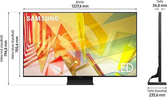 Actual product image Samsung QE55Q90T (55", QLED, 4K, 2020)