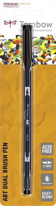 Produktbild Tombow Dual Brush Pen (Black, N15, 96 x)