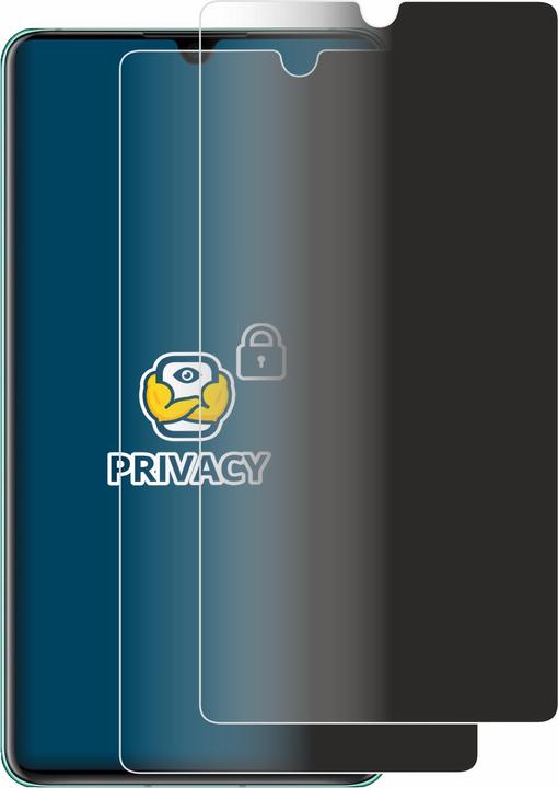 Actual product image BROTECT Anti-spy privacy film Blue light protection film (2 Piece, Huawei P30)