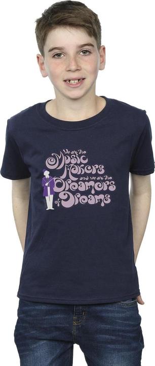 Produktbild Willy Wonka & the Chocolate Factory Dreamers Text TShirt Jungen (140, 146)