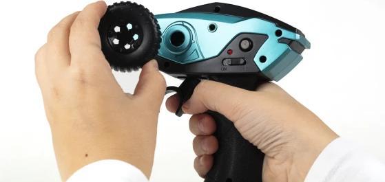 Image du produit Toymax Voiture Lamborghini Sian avec lumière, turquoise, 1:16