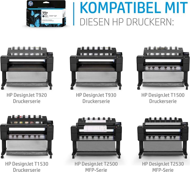 Actual product image HP 727 (C)