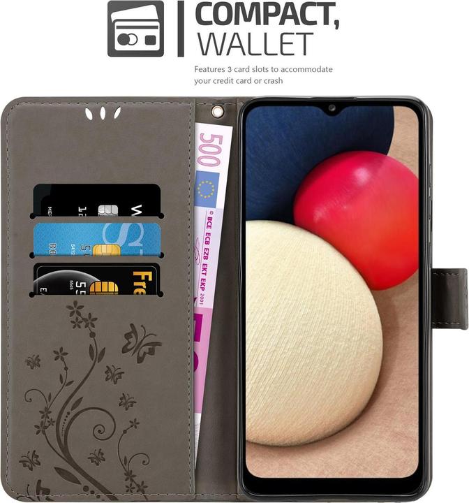 Immagine prodotto Cadorabo Copertina del libro di fiori (Samsung Galaxy A02s)
