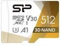 Image du produit Silicon Power Supérieur Pro (512 Go, microSDXC, U3, UHS-I)
