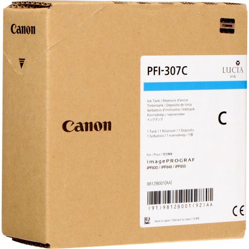 Image du produit Canon Encre grand format cyan n° d'origine PFI-307C (C)