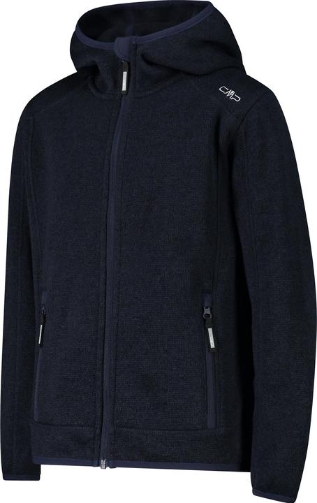Produktbild CMP Campagnolo Boy's Jacket Fix Hood Jacquard Knitted (140)