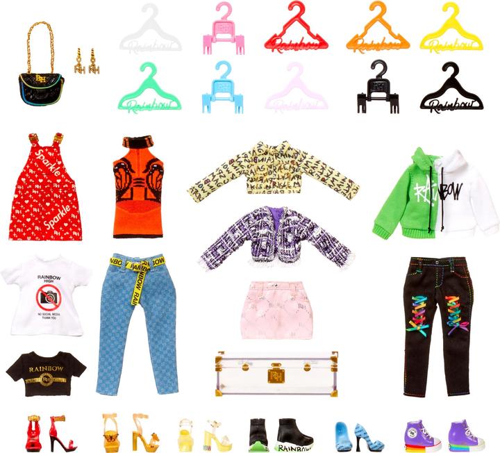 Actual product image Rainbow High Deluxe Fashion Closet