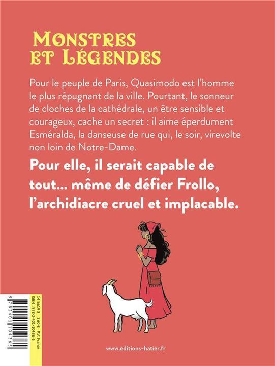 Actual product image Monstres et légendes. Le héros de Notre-Dame (French, Kérillis Hélène, Roché Vincent, 2024)