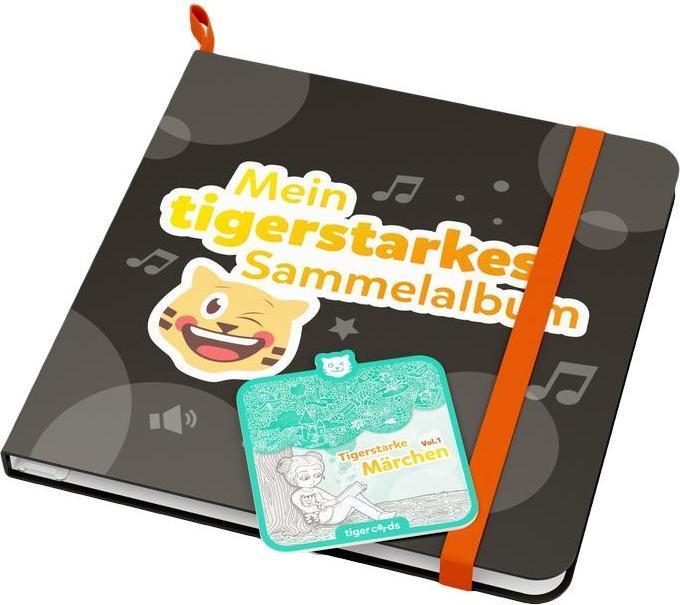Actual product image Tigermedia scrapbook (German)
