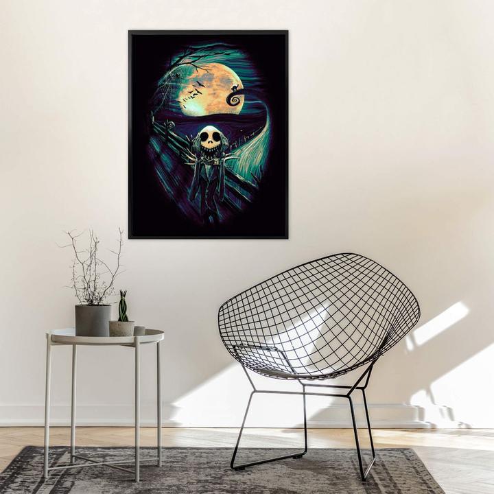 Image du produit Trenddeko The Scream Before Christmas (Le cri avant Noël) (120 x 150 cm)