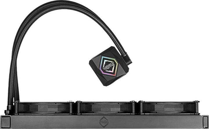 Actual product image Iceberg Thermal IceFLOE Oasis ARGB AIO cooling system