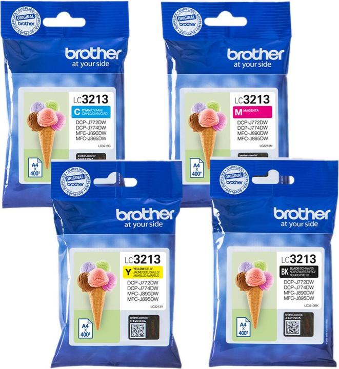 Actual product image Brother LC-3213 Value Pack (M, Y, FC, C)