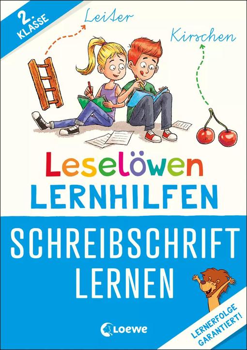 Produktbild Leselöwen Lernhilfen - Schreibschrift lernen - 2. Klasse (Deutsch, Christiane Wittenburg, Dominik Rupp, Loewe Erstlesebücher, Loewe Erstes Selberlesen, 2023)