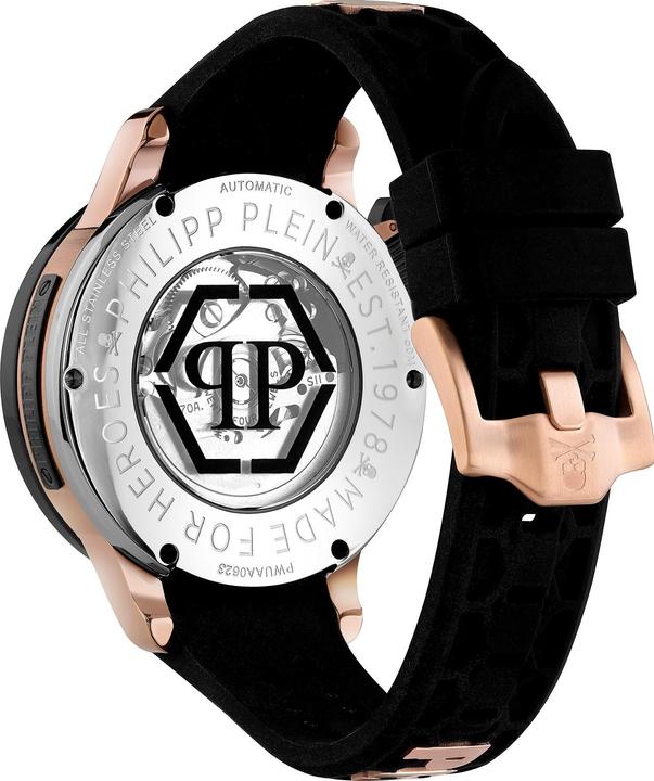 Actual product image Philipp Plein PWUAA0623 Hyper Sport Automatic Mens Watch 46mm 5ATM (Analogue wristwatch, 46 mm)
