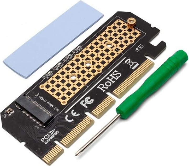 Actual product image Savio Adapter AK-41 interface card/adapter M.2
