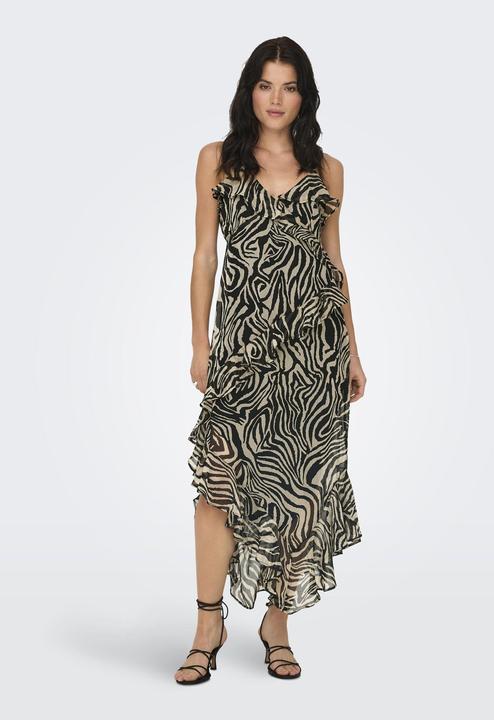 Image du produit Only Coupe normale Col en V Robe midi (S)