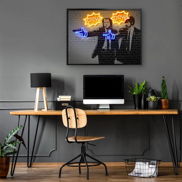 Produktbild Trenddeko Pew Pew (30 x 24 cm)
