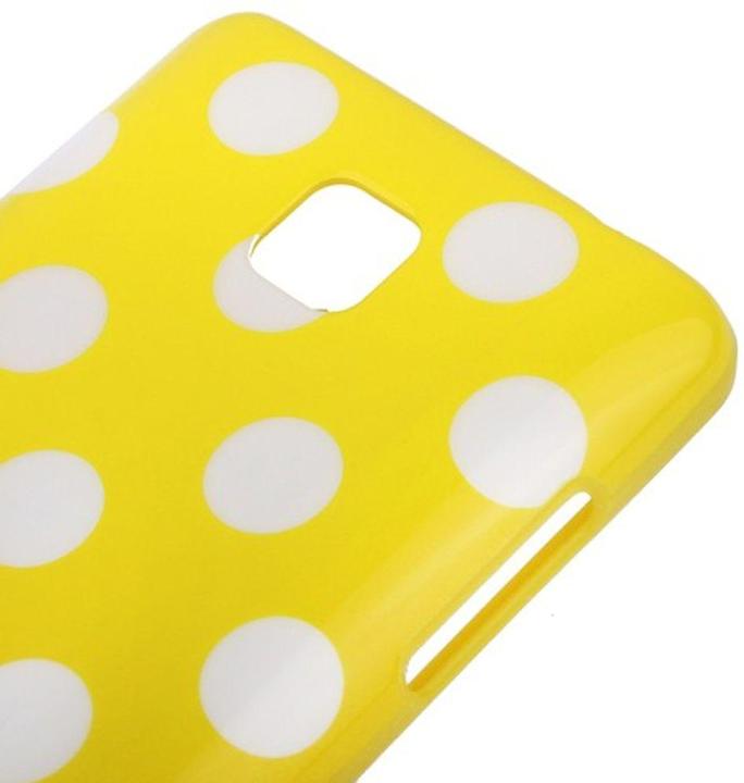 Produktbild König Design Schutzhülle TPU Punkte Case für Handy LG Optimus L3 II / E430 (Optimus L3)