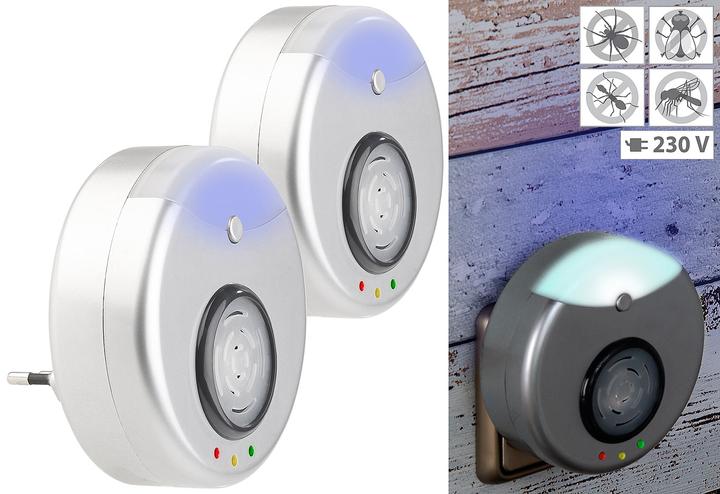 Image du produit Exbuster Lot de 2 répulsifs à ultrasons contre les nuisibles
