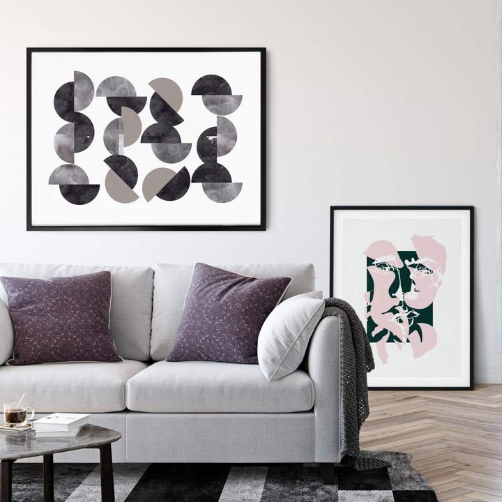 Image du produit Trenddeko Demi-cercles (60 x 80 cm)
