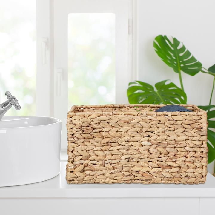 Produktbild Relaxdays Aufbewahrungskorb (1 x, 28 x 37 x 19 cm)