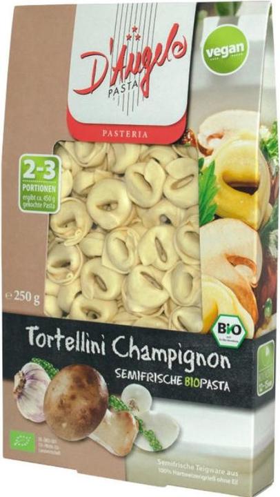 Immagine prodotto D'Angelo Pasta Tortellini ai funghi biologici (250 g)