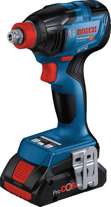 Actual product image Bosch Professional Cordless impact wrench GDX 18V-210 C (Rechargeable battery operated)