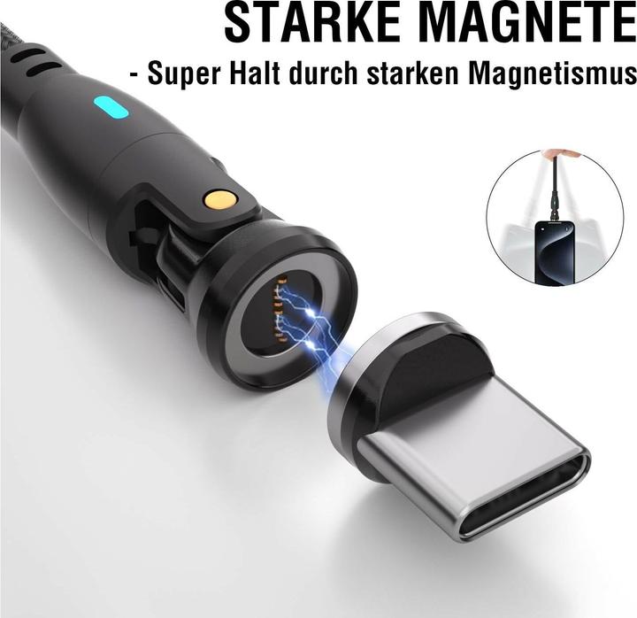 Produktbild 4smarts USB A – USB C (1.80 m, USB 2.0, 100 W)