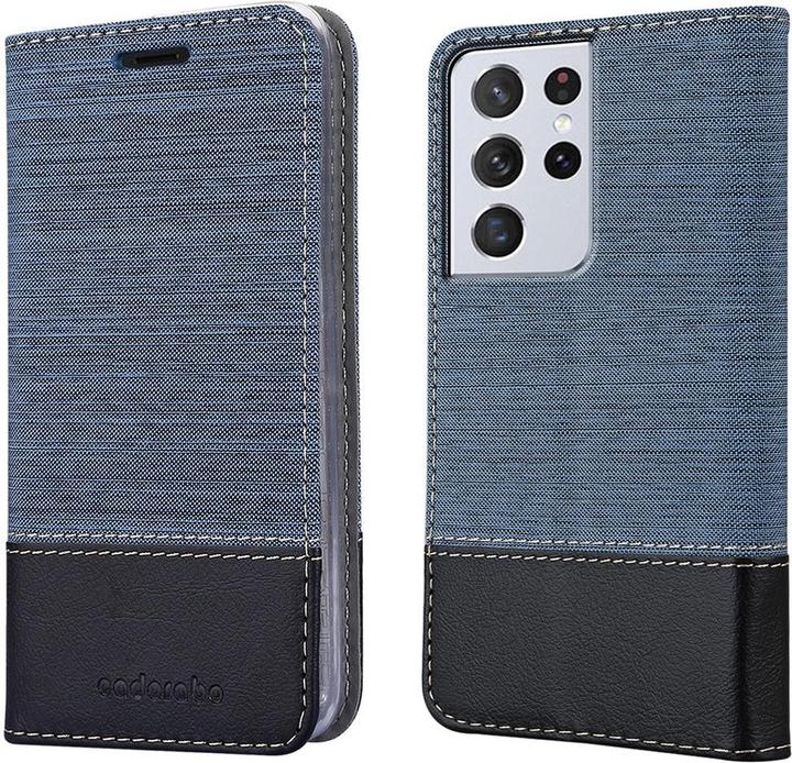 Image du produit Cadorabo Couverture look jeans Book (Samsung Galaxy S21 Ultra)