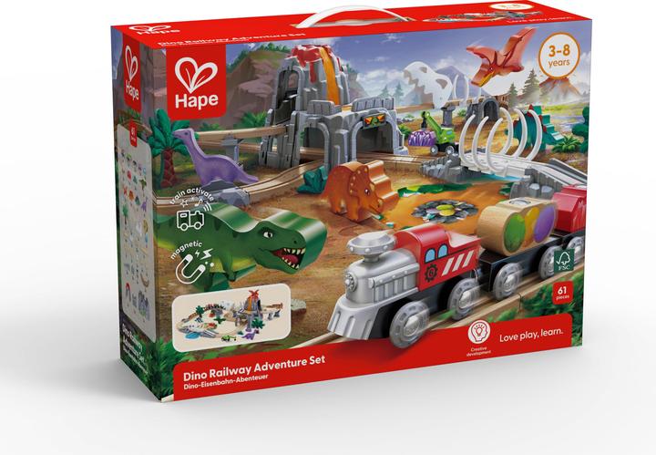 Produktbild Hape Dino Eisenbahn Abenteuer